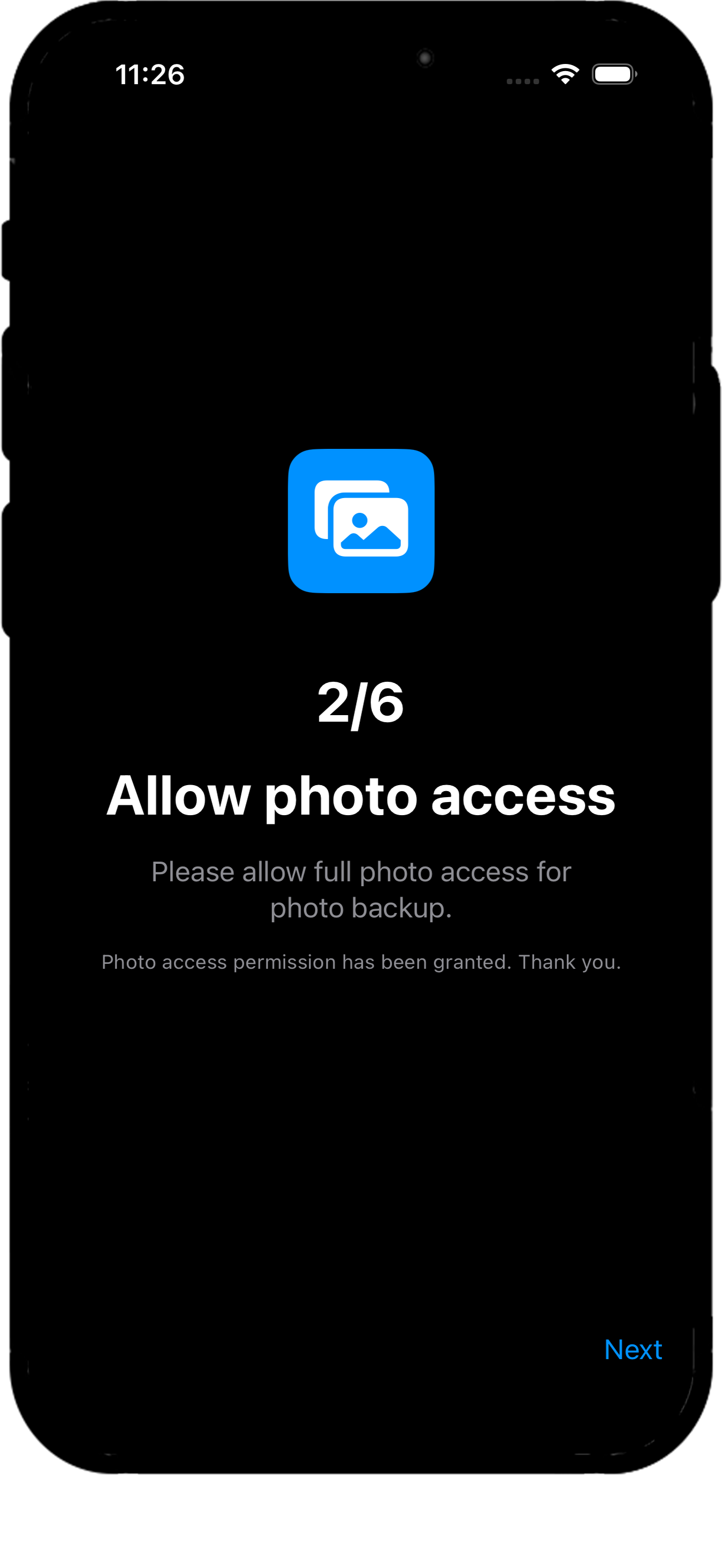Allow Photo Access